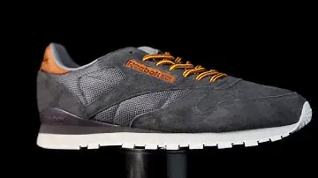 Reebok Classic Leather suede gris.