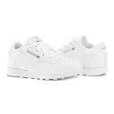 Тапочки и чешки Reebok Jungen Classic Leather Gymnastikschuhe, Elfenbein (White/1), 26.5 EU