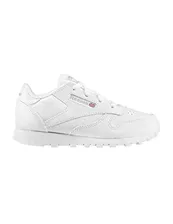 Тапочки и чешки Reebok Jungen Classic Leather Gymnastikschuhe, Elfenbein (White1 White1), 17 EU