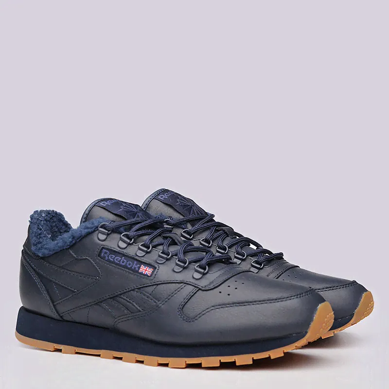 Мужские кроссовки Reebok CL LTHR Sherpa TS (BD2922)-0