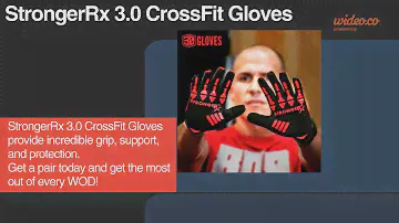 StrongerRX 3.0 CrossFit Gloves
