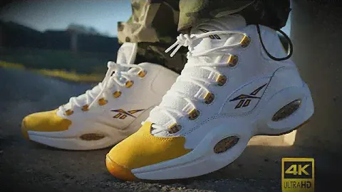 REEBOK QUESTION "YELLOW TOE"/"KOBE P.E." ON FEET W/ FITS