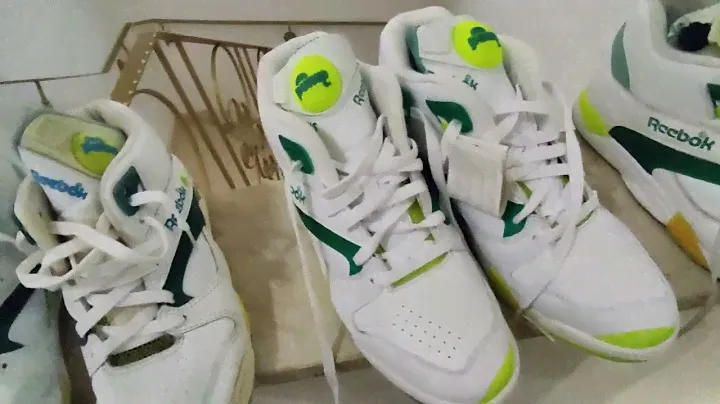 The 2024 Reebok Pump Court Victory Tennis Shoe along with OG and 2010 retro