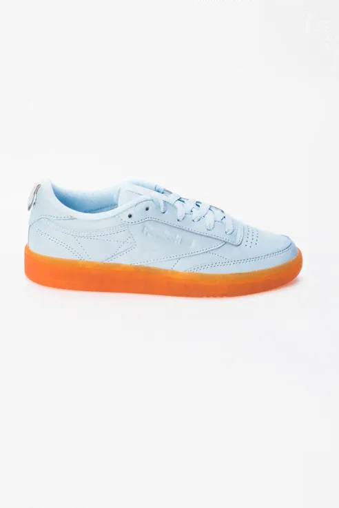 Кеды женские Reebok CLUB C 85 голубые 40,5 RU-0