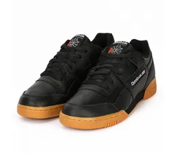 Кроссовки reebok classic workout plus (Цвет black-gum)