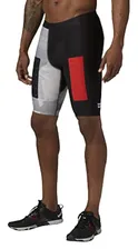 Шорты Reebok Herren Kompressionsshorts Crossfit PWR6 Chalk, XS