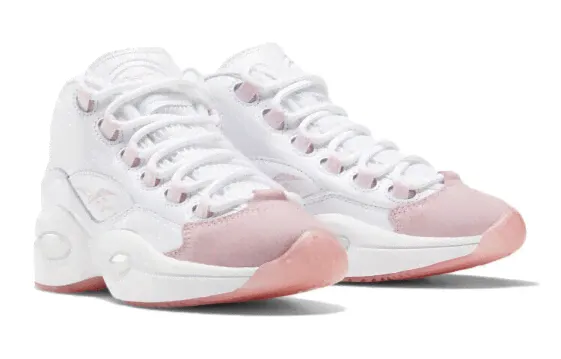 Reebok Question Mid Pink Toe GS-3