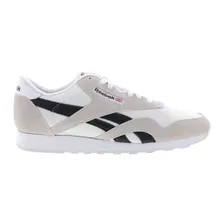 Кроссовки Reebok Classic Nylon белые мужские из замши