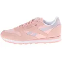 Reebok Classic (Розовый с серым) Замша
