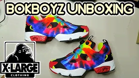 XLARGE X REEBOK INSTAPUMP FURY | SNEAKER UNBOXING