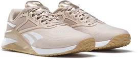 Кроссовки женские Reebok Nano X2 soft ecru/ftwr white/rose gold