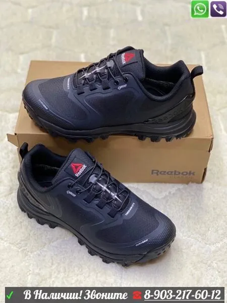 Кроссовки Reebok Goretex черные-0