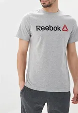 Футболка спортивная Reebok, Серый, QQR- Reebok Linear Read