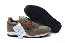 Кроссовки Reebok Classic Leather Utility 2 (Olive) (001)