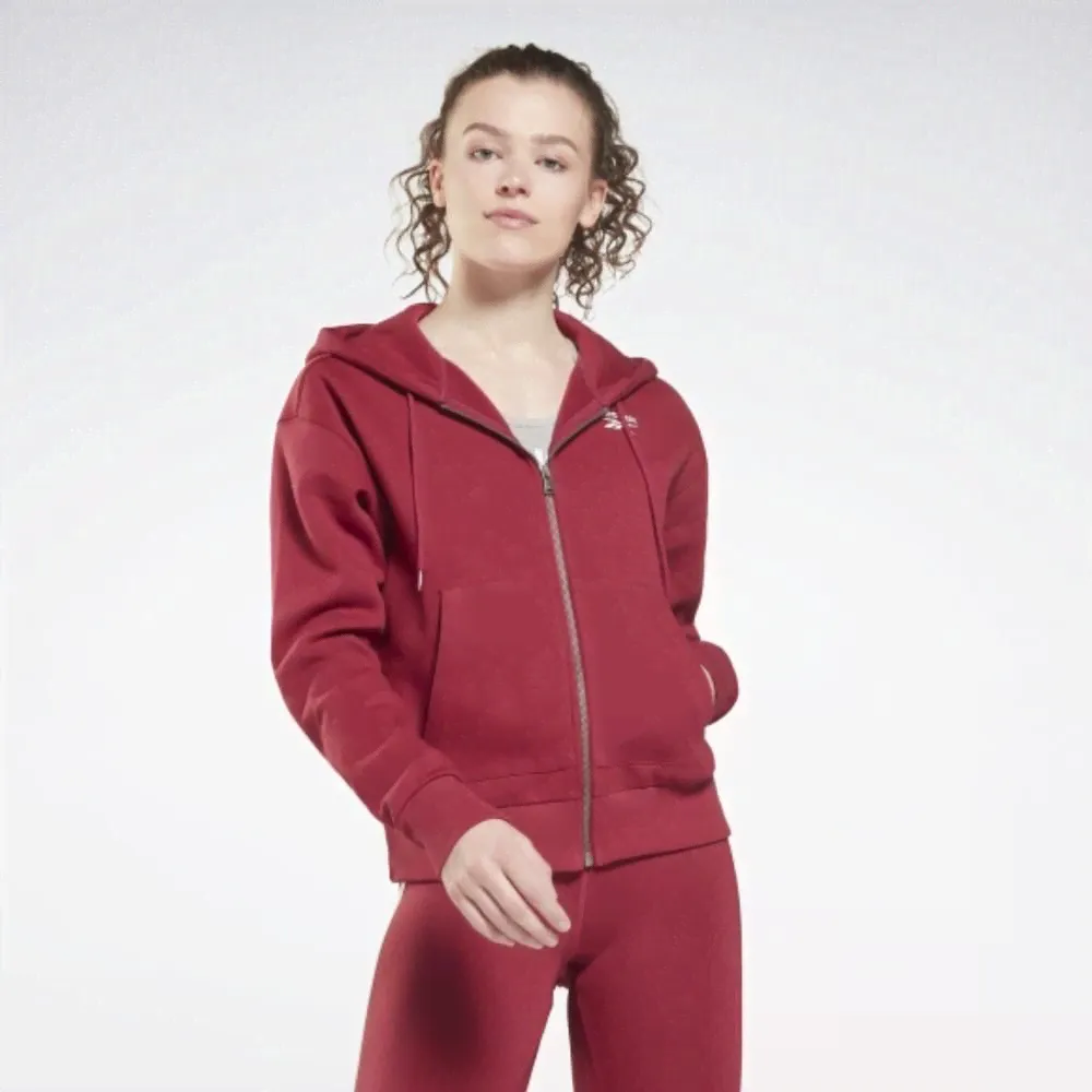 Брендовая женская толстовка Reebok Ri Full Zip-0