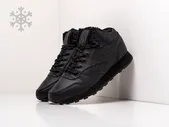 Кроссовки Reebok Classic Leather Mid Ripple черные женские 6213-01