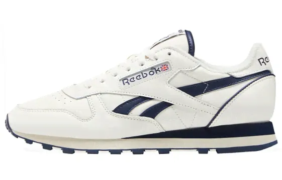 Reebok Classic Leather 1983 Vintage Chalk Vector Navy-3