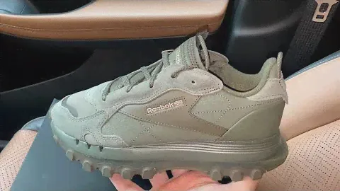 Reebok Classic Leather Cardi B Hunter Green shoes