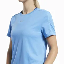 Женская спортивная футболка Reebok Speedwick Светло-синяя