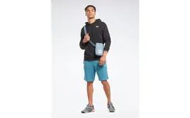 Худи мужское Reebok 0000301161448 черное XL (доставка из-за рубежа)