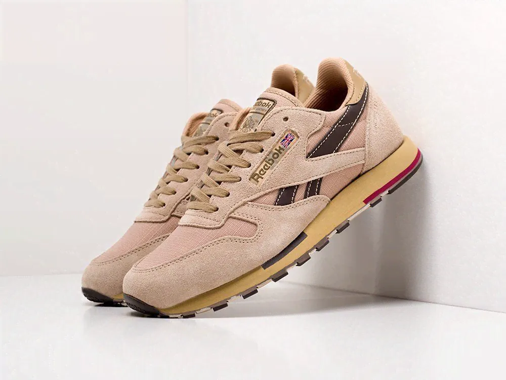 Кроссовки Reebok Classic Leather Suede бежевые мужские 5221-01-0