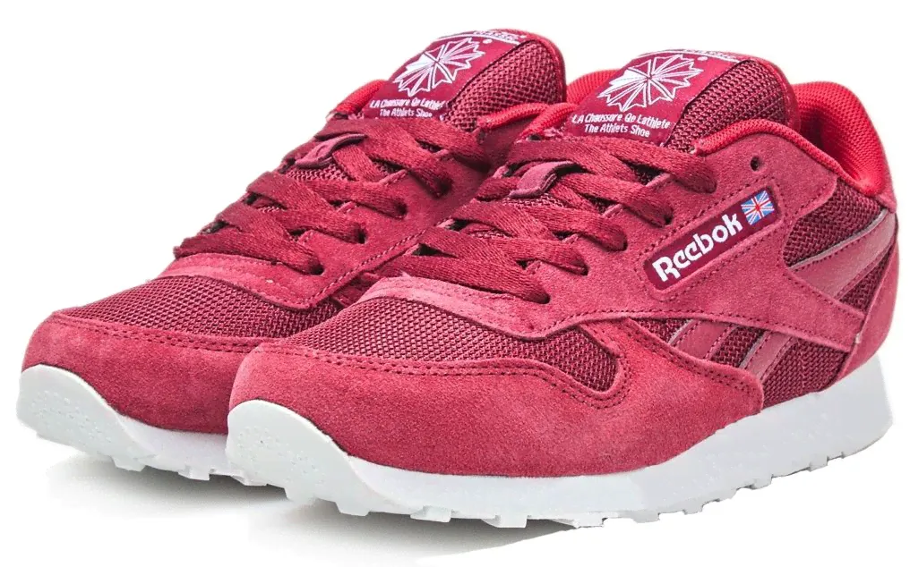 Reebok Classic бордовые с белым (35-39) Размер 39