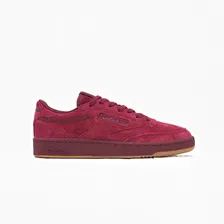 Кроссовки Reebok CLUB C 85 TG Collegiate Burgundy/Dark Red/Gum