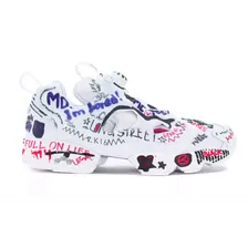 Reebok Insta Pump Fury White Vetements Graffiti (Белые граффити)