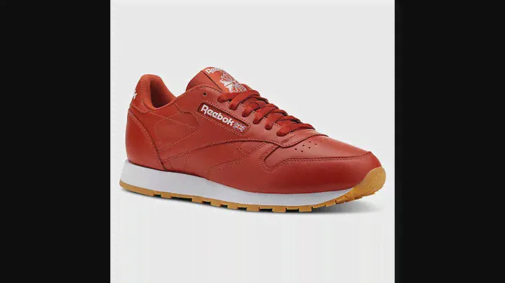 Reebok Classic CL LEATHER MU - AMBER/WHITE/GUM