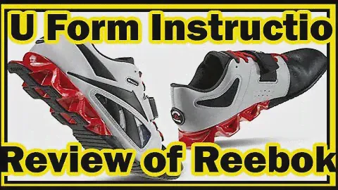 Crossfit Lifter U Form Instructions and Review of Crossift weightlifting shoe