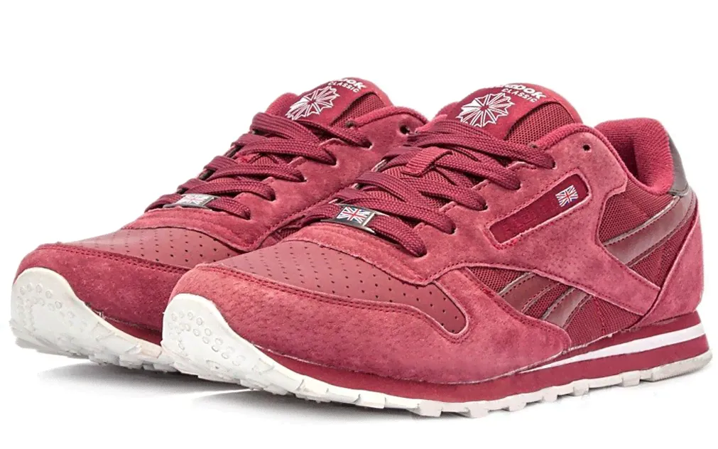 Reebok Classic Leather бордовые (40-44) Размер 40