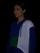 Ветровка женская Reebok Running Woven Jacket, Голубой ht6002r00-. (голубой, lpn21847267)