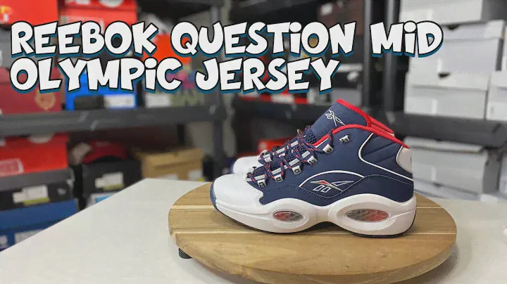 Reebok Question Mid Iverson Olympic Jersey! Review + On-feet!