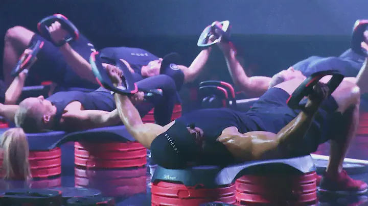 Les Mills Body pump class