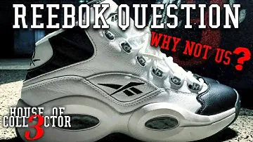 REEBOK QUESTION - BLACK/WHITE WHY NOT US? FIRST LOOK & ON FEET !!!