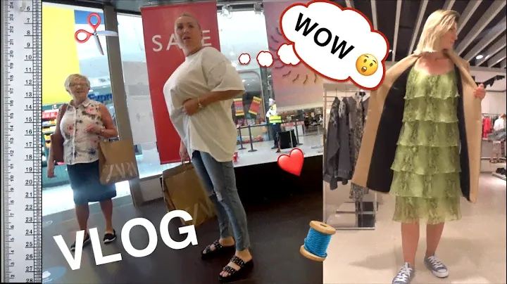 ВЛОГ англичанки ГОВОРЯТ о моём ПЛАТЬЕ❓😳💚new ТКАНИ❤️сумки Clarks🛍обувь Reebok👟юбка по косой H&M шить❓