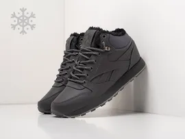 Зимние Кроссовки Reebok Classic Leather Mid Ripple цвет Серый