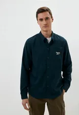 Рубашка Reebok Classic. Цвет: бирюзовый. Сезон: Осень-зима 2021/2022.