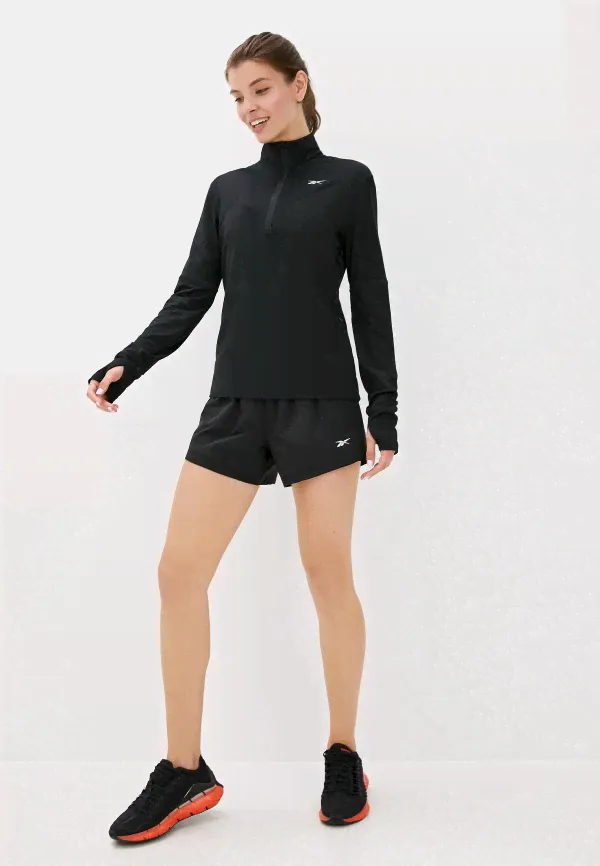 Олимпийка Reebok, Черный, RE 1/4 ZIP-2
