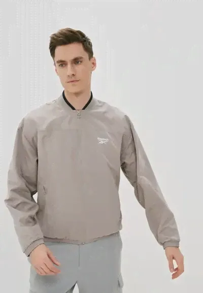 Олимпийка Reebok GJ5878 Reebok (бежевый, lpn9556447)-4
