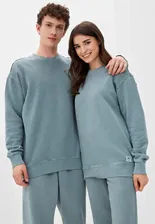 Свитшот Reebok Classic. Цвет: бирюзовый. Сезон: Осень-зима 2021/2022.