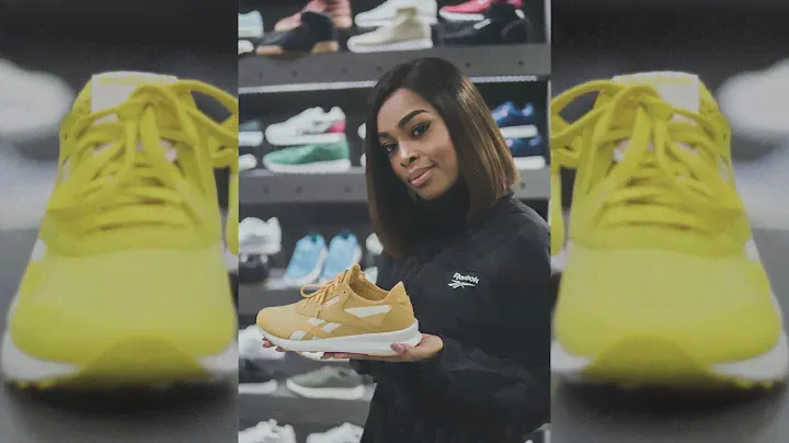 K Naomi unboxes the Reebok Classic Nylon SP Nova