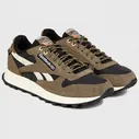 Кроссовки Reebok Classic Leather Winterized Core Black/Green/Stacker