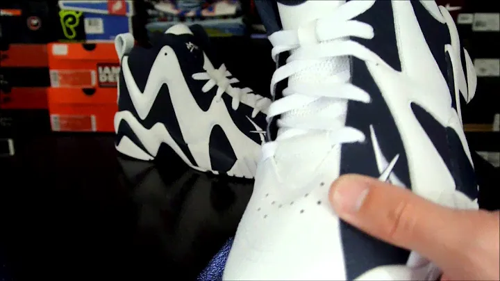 Reebok Kamikaze II (2) Retro White/ Navy 'All-Star Game'