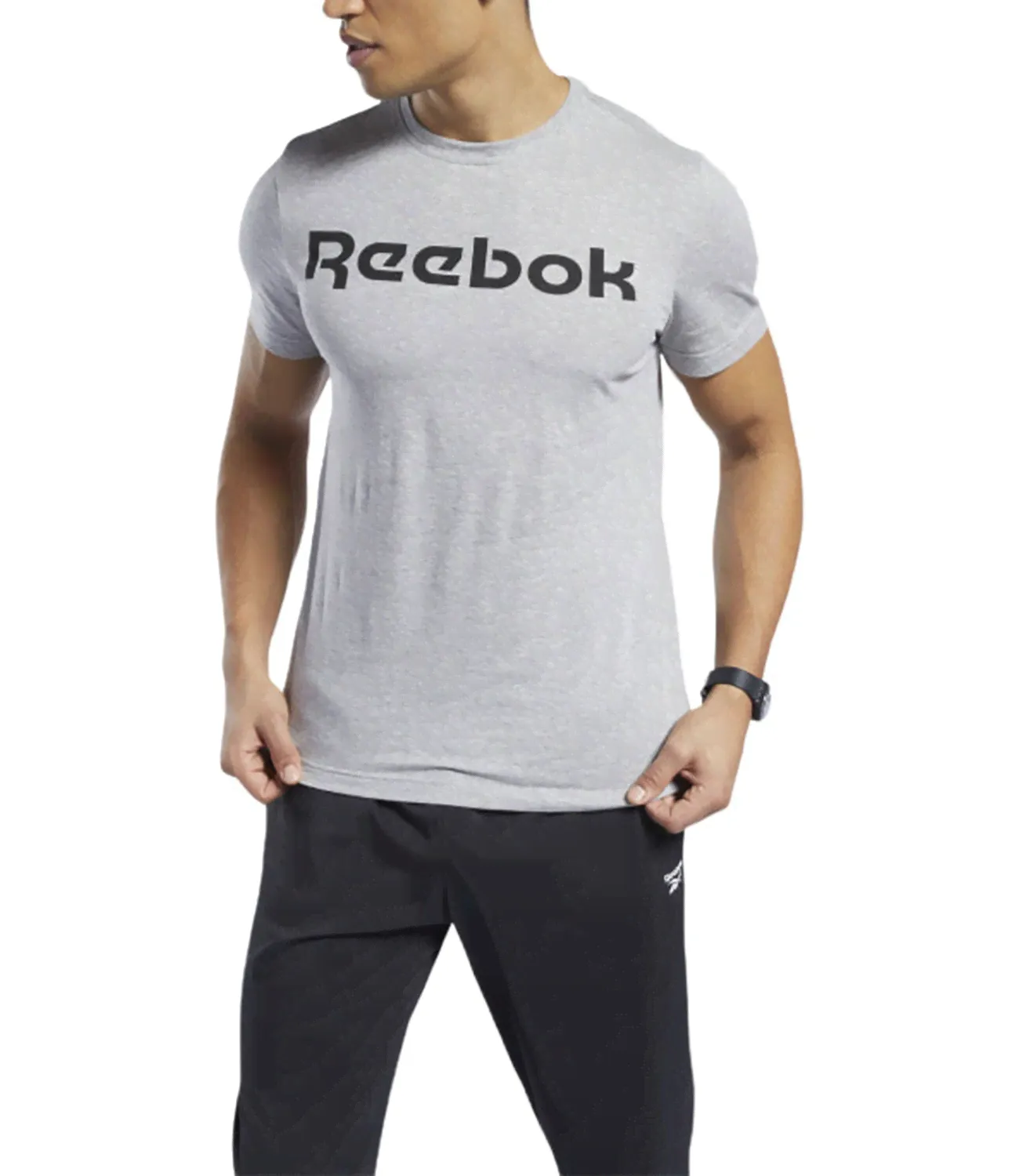 Reebok Graphic Series Linear Logo Tee-0