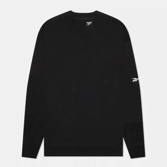 Свитшот мужской Reebok GJ6437 черный L, GJ6437