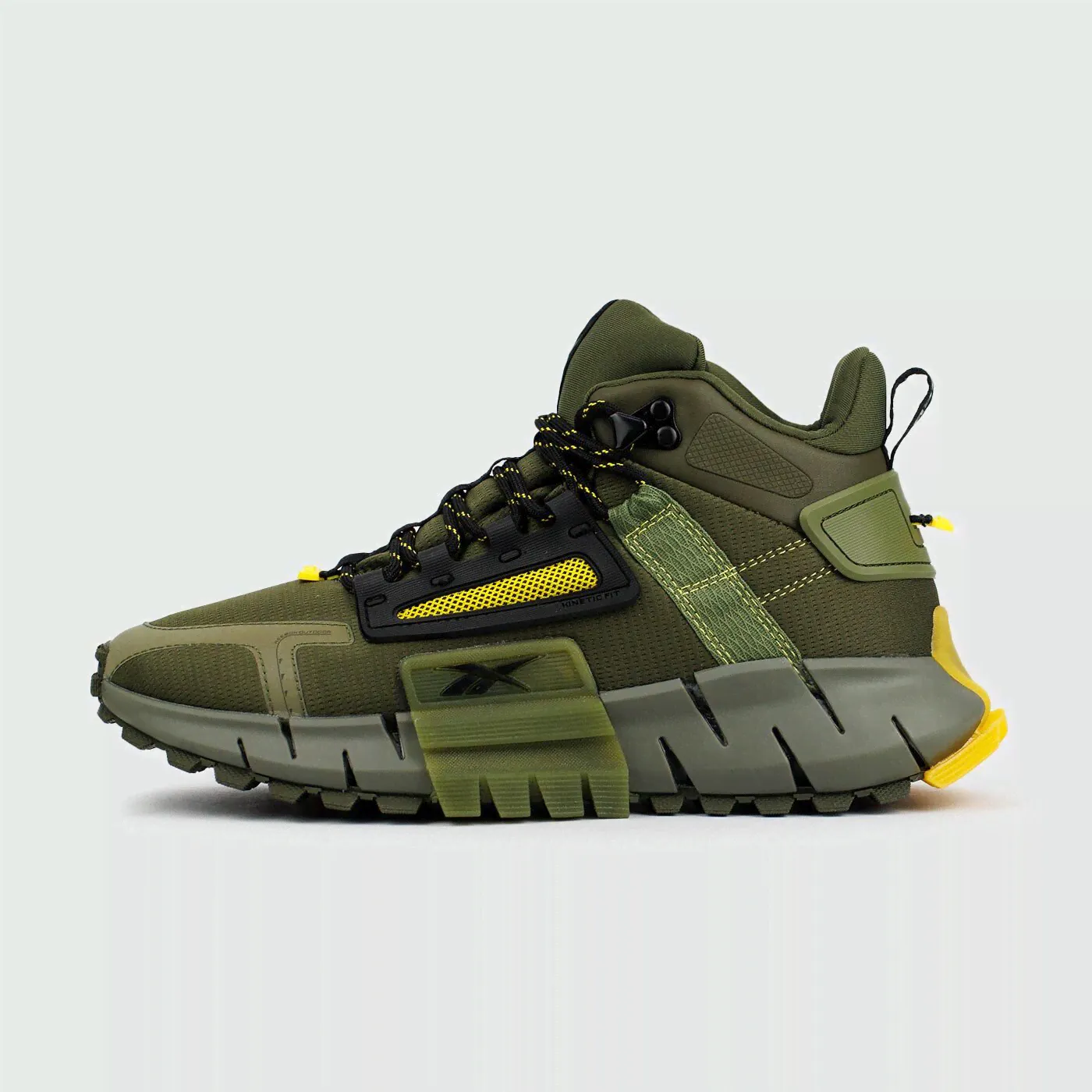Reebok Кроссовки Reebok Zig Kinetica Mid Green-2