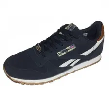 Кроссовки Reebok Classic замшевые синие