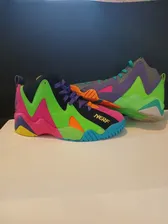 Hyper-Clean reebok kamikaze Nerf size 7 .multicolored throwbacks hightops