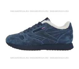Кроссовки Reebok Classic Blue With Fur